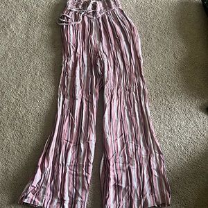 Hollister wide leg pants xs